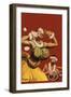 Leatherneck Luau-John Clymer-Framed Art Print