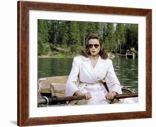 Leave Her To Heaven, Gene Tierney, 1945-null-Framed Photo