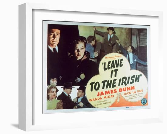 Leave It to the Irish, 1944-null-Framed Art Print