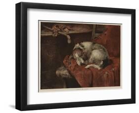 Leave Me Alone-Philip Eustace Stretton-Framed Giclee Print