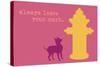 Leave Your Mark - Pink Version-Dog is Good-Stretched Canvas