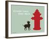 Leave Your Mark-Dog is Good-Framed Art Print