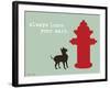 Leave Your Mark-Dog is Good-Framed Art Print