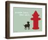 Leave Your Mark-Dog is Good-Framed Art Print