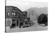 Leavenworth, WA Main Street View Photograph - Leavenworth, WA-Lantern Press-Stretched Canvas