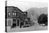 Leavenworth, WA Main Street View Photograph - Leavenworth, WA-Lantern Press-Stretched Canvas