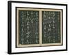 Leaves 1 and 2, from Wang Xizhi Book One, 'Calligraphy of Ancient Masters of Various Periods',…-Ming Dynasty Chinese School-Framed Giclee Print