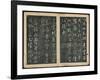 Leaves 7 and 8, from Wang Xizhi Book One, 'Calligraphy of Ancient Masters of Various Periods',…-Ming Dynasty Chinese School-Framed Giclee Print