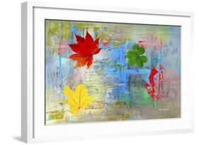 Leaves and colors-Ata Alishahi-Framed Giclee Print