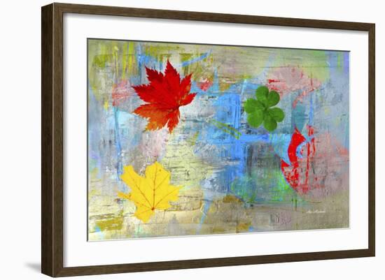 Leaves and colors-Ata Alishahi-Framed Giclee Print