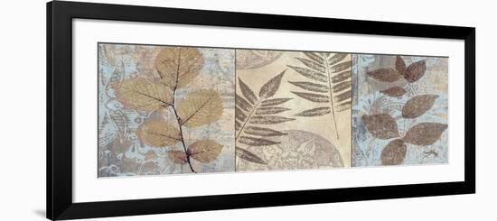 Leaves and Rosettes I-Elizabeth Medley-Framed Premium Giclee Print