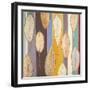 Leaves And Stripes I-Patricia Pinto-Framed Art Print