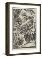 Leaves from the Derby Day-William Ralston-Framed Giclee Print