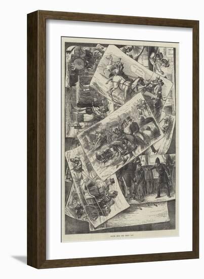 Leaves from the Derby Day-William Ralston-Framed Giclee Print