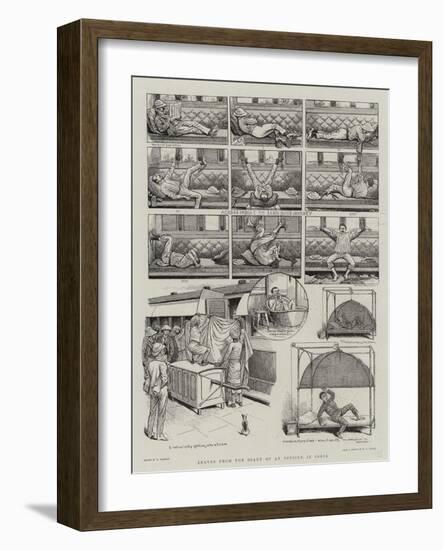 Leaves from the Diary of an Officer in India-William Ralston-Framed Giclee Print