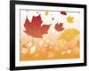 Leaves In Flight-Ruth Palmer-Framed Art Print