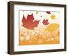 Leaves In Flight-Ruth Palmer-Framed Art Print