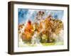 Leaves of Autumn-Chamira Young-Framed Art Print