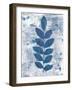 Leaves of Blue I-Courtney Prahl-Framed Art Print