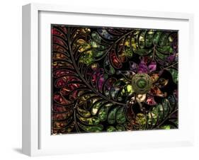 Leaves of Glass-Mindy Sommers-Framed Giclee Print