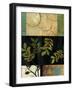 Leaves of Green II-Andrew Michaels-Framed Art Print