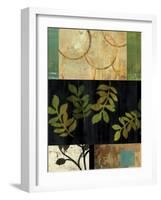 Leaves of Green II-Andrew Michaels-Framed Art Print