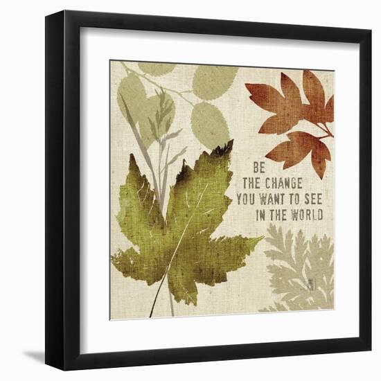 Leaves of Inspiration I-Sarah Mousseau-Framed Art Print