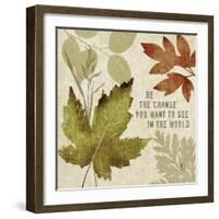 Leaves of Inspiration I-Sarah Mousseau-Framed Art Print