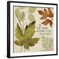 Leaves of Inspiration I-Sarah Mousseau-Framed Art Print