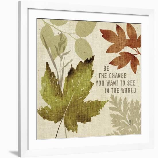 Leaves of Inspiration I-Sarah Mousseau-Framed Art Print