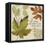 Leaves of Inspiration I-Sarah Mousseau-Framed Stretched Canvas