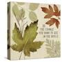 Leaves of Inspiration I-Sarah Mousseau-Stretched Canvas