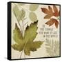 Leaves of Inspiration I-Sarah Mousseau-Framed Stretched Canvas