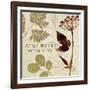 Leaves of Inspiration IV-Sarah Mousseau-Framed Art Print