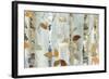 Leaves on Birch-Allison Pearce-Framed Art Print