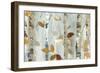 Leaves on Birch-Allison Pearce-Framed Art Print