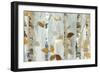 Leaves on Birch-Allison Pearce-Framed Art Print