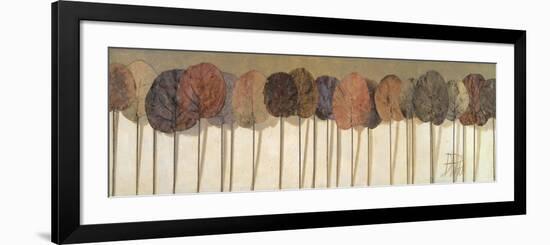 Leaves Show-Patricia Pinto-Framed Premium Giclee Print