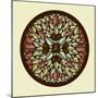 Leaves - Yoga Mandala-cienpies-Mounted Art Print