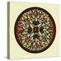 Leaves - Yoga Mandala-cienpies-Stretched Canvas