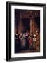 Leaving Church in the Fifteenth Century, 1864-Sir Lawrence Alma-Tadema-Framed Giclee Print