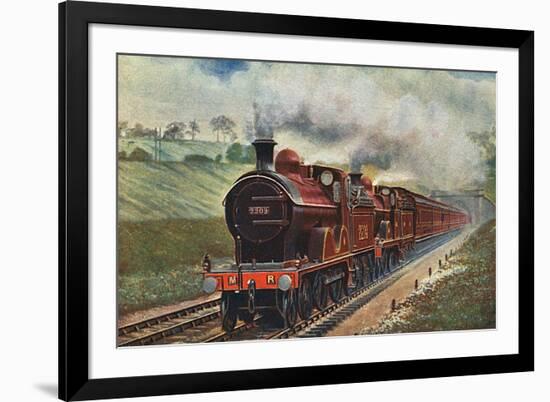 Leaving Elstree Tunnel-null-Framed Art Print