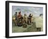 Leaving for Jersey-Guillaume Romain Fouace-Framed Giclee Print