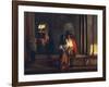 Leaving for Walk-Pieter de Hooch-Framed Giclee Print