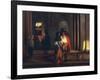 Leaving for Walk-Pieter de Hooch-Framed Giclee Print