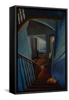 Leaving Home 2000 Staircase-Lee Campbell-Framed Stretched Canvas