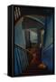 Leaving Home 2000 Staircase-Lee Campbell-Framed Stretched Canvas
