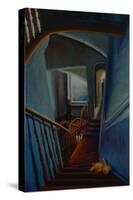 Leaving Home 2000 Staircase-Lee Campbell-Stretched Canvas