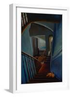 Leaving Home 2000 Staircase-Lee Campbell-Framed Giclee Print