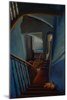 Leaving Home 2000 Staircase-Lee Campbell-Mounted Giclee Print